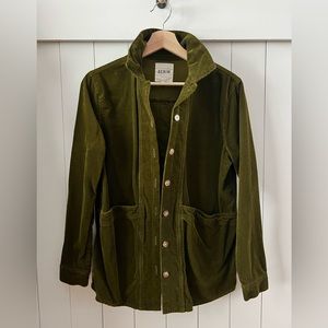 Rare - SEZANE LA Collection Will Jacket EUC Size Small Vert Olive